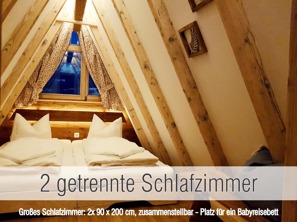 Huette41: Ganze Huette Nah Am See Mit Privatem Whirlpool, Sauna. Umzaeunt. فالدكيرشن المظهر الخارجي الصورة
