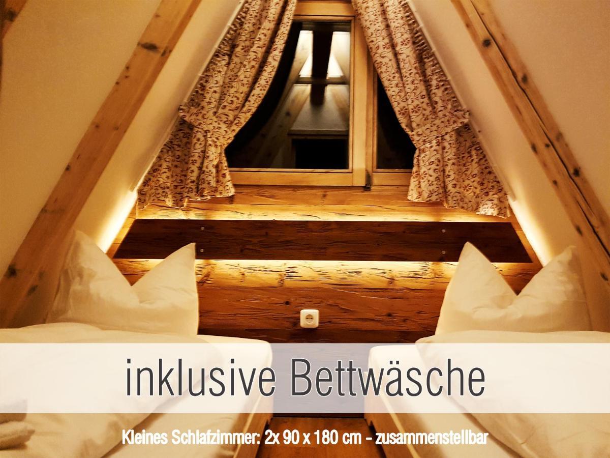 Huette41: Ganze Huette Nah Am See Mit Privatem Whirlpool, Sauna. Umzaeunt. فالدكيرشن المظهر الخارجي الصورة